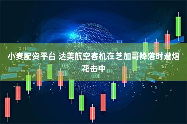小麦配资平台 达美航空客机在芝加哥降落时遭烟花击中